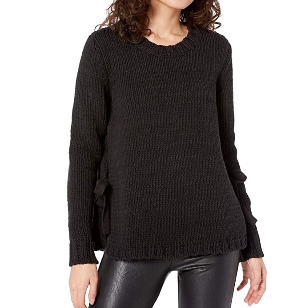 Tavik Paris Sweater Black Large Side Tie